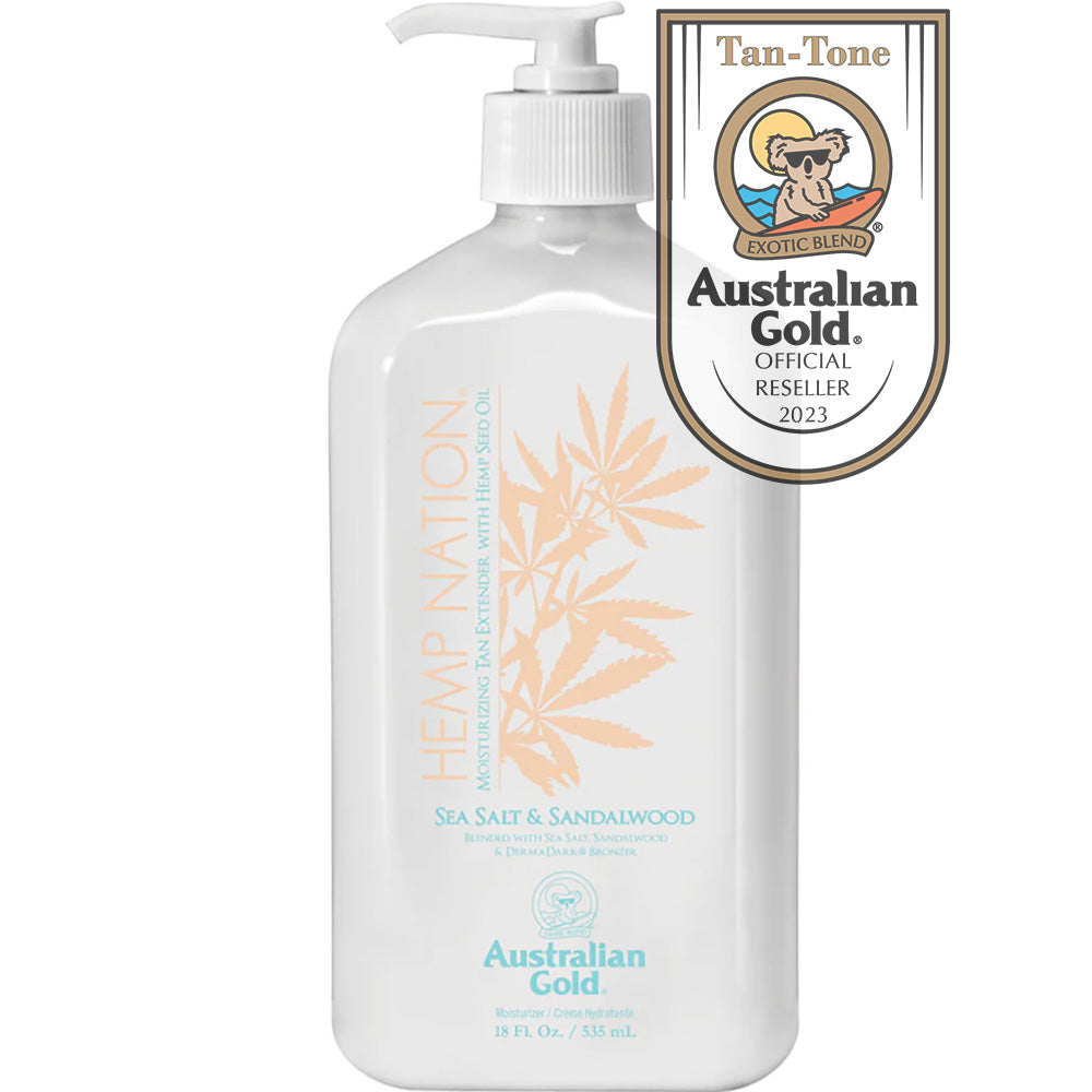 Australian Gold Hemp Nation Sea Salt & Sandalwood Tan Extender 535ml